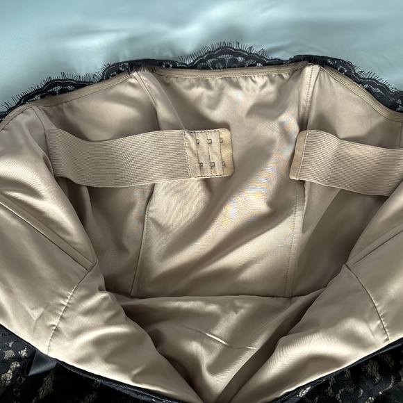 EUC Neiman Marcus Strapless Robert Rodriquez Lace Party Dress Size 4 - Picture 6 of 8